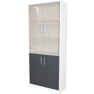 Office Alb/Gri Vitrina 800 Office Alb/Gri Vitrina 800